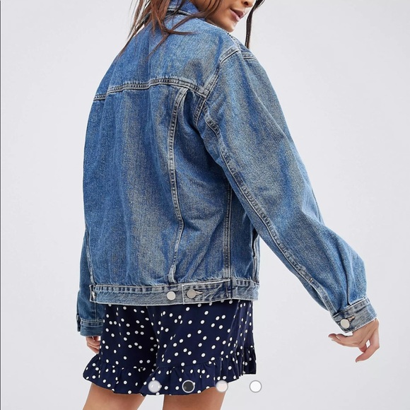 ASOS boyfriend oversized denim jacket - Picture 5 of 8